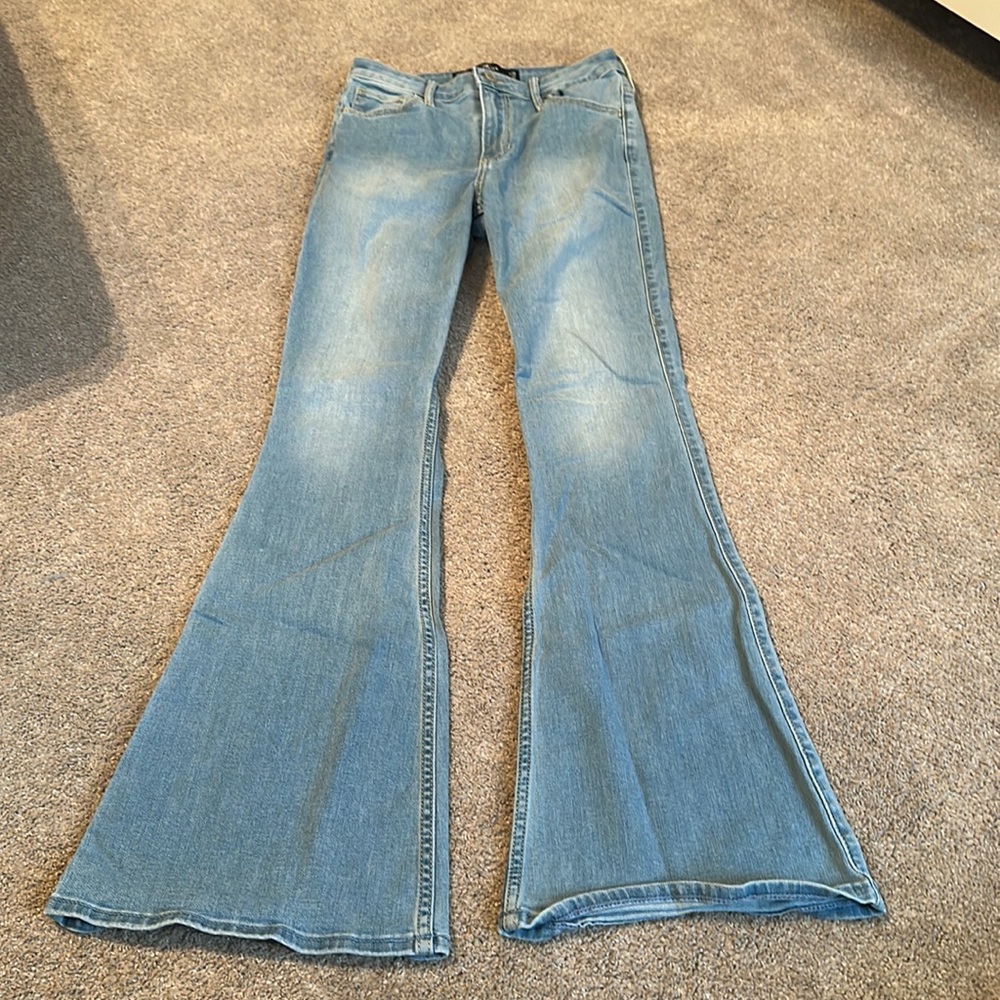 Hollister flared jeans size 3